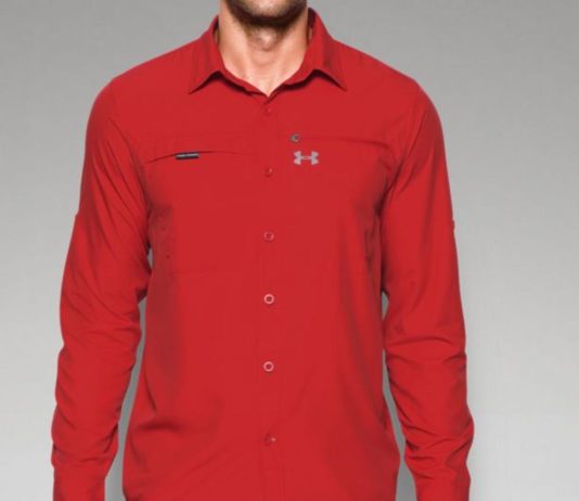 under armour button for down long sleeve